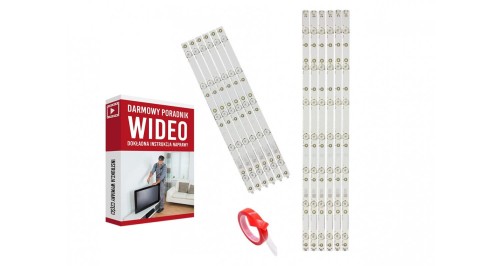 Podswietlenie Listwy LED 50PUF6650  50PUH6300 50PUT6400  50PUT6400/12  50PUH6400/88