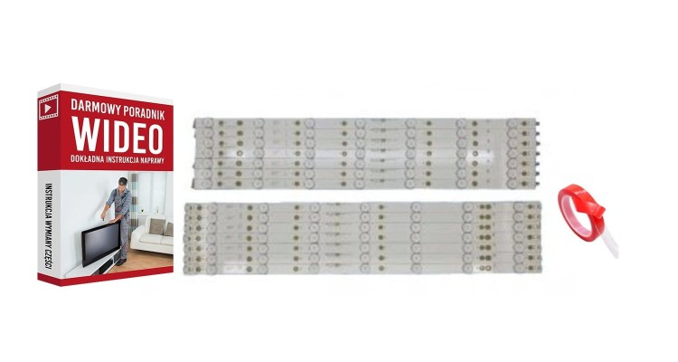 Podswietlenie Nowa LISTWA LED LB55072 7R 7L 55PFF5701