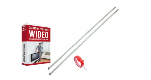 Podswietlenie LISTWA  LED  37T07-02a NOWE 2szt