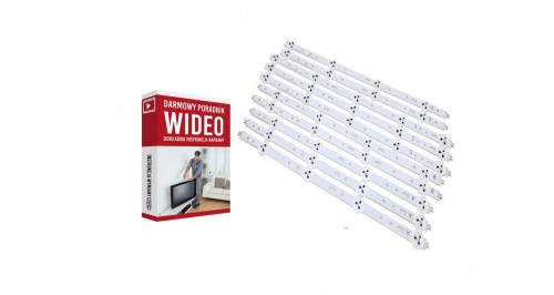 Podswietlenie LISTWY LED GRUNDIG 40VLE5322BG 10 sztuk