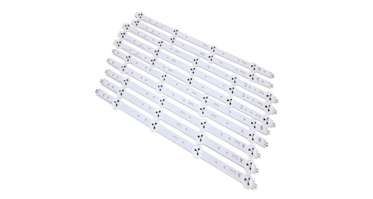 Podswietlenie LISTWY LED PHILIPS 40PFL3107 ZESTAW 10 sztuk